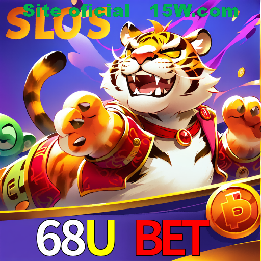 Imagem promocional da 68U Bet mostrando a plataforma e suas vantagens